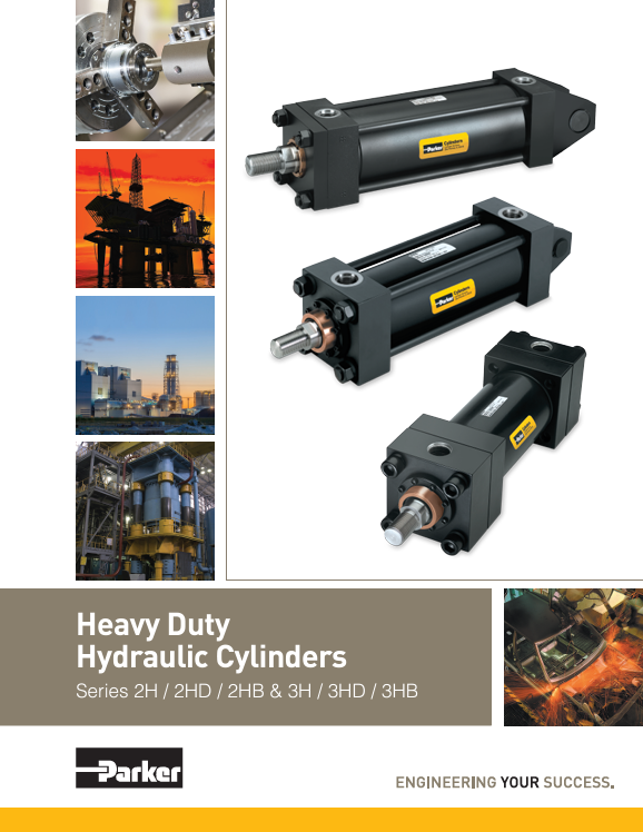 Parker Heavy Duty Hydraulic Cylinders Catalog Cover